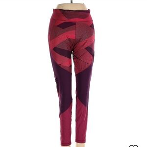 Adidas S Active Workout Leggings Pink Contour